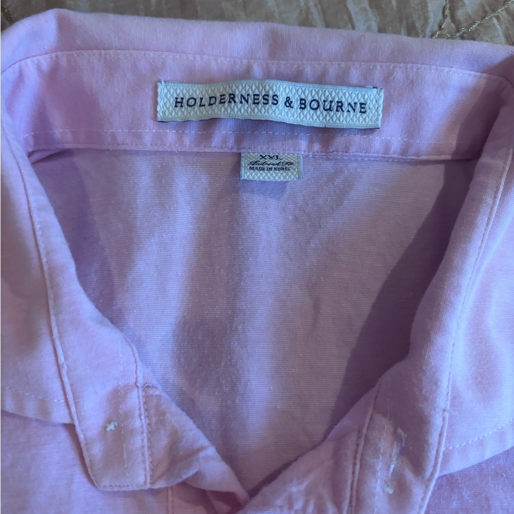 Classic Pink Polo Shirt for Men